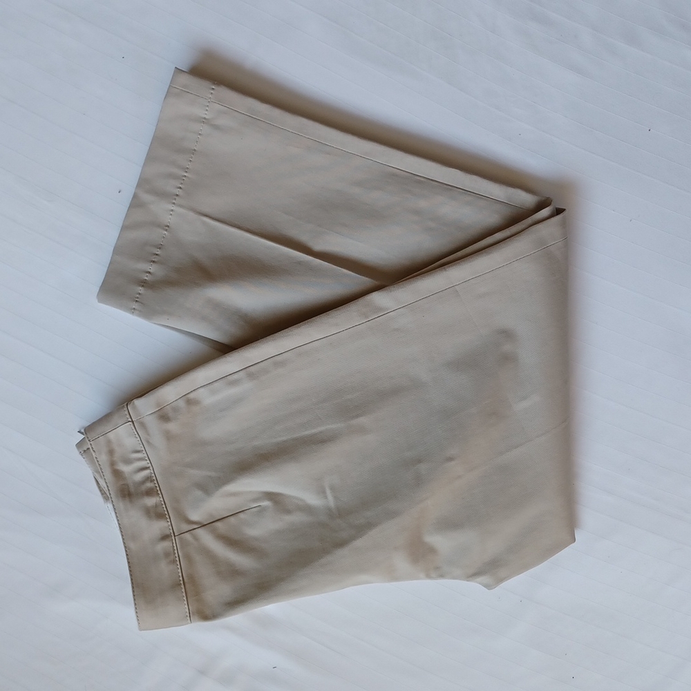 Liz Claiborne "Audra" Cotton Capri- Sz. 2 - Picture 7 of 8